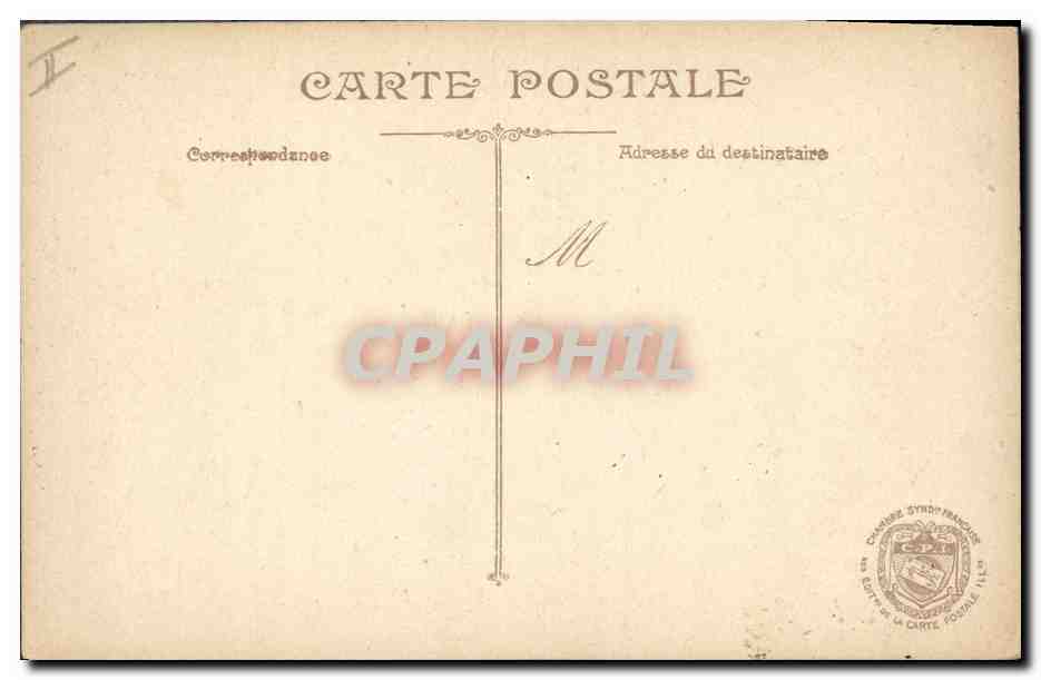 CPA Militaria Ypres  — Rückseite
