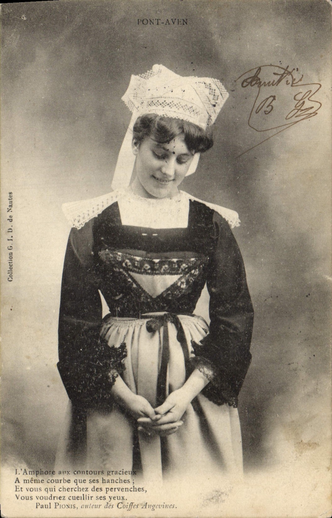 CPA Folklore Pont Aven