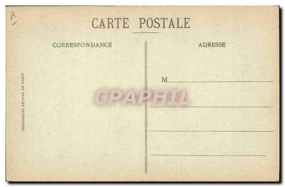 CPA Folklore Nouveaux maries de Bannalec Mariage — Verso