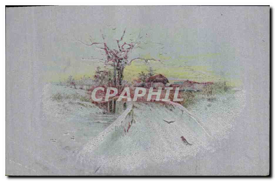 CPA Fantaisie Paysage 