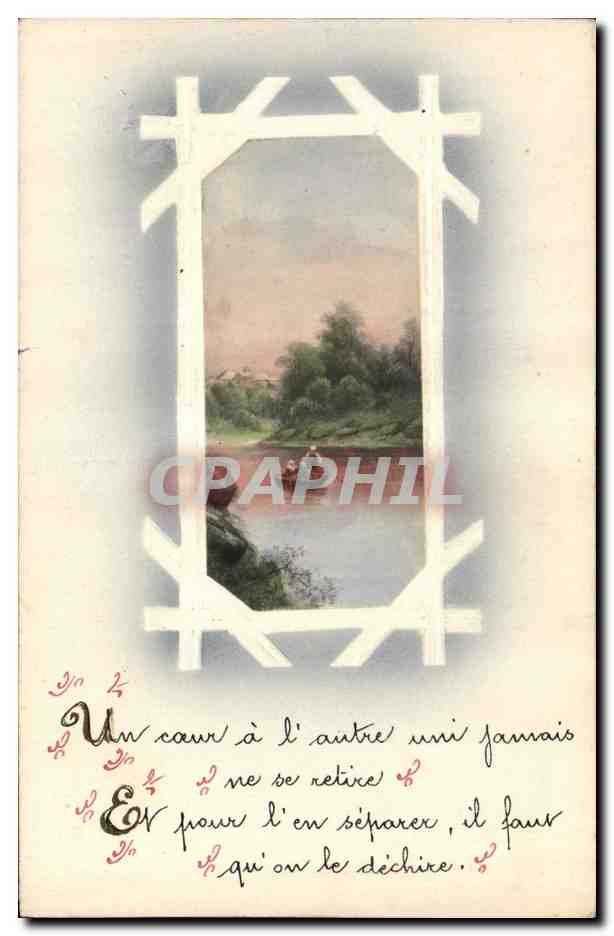 CPA Fantaisie Paysage 