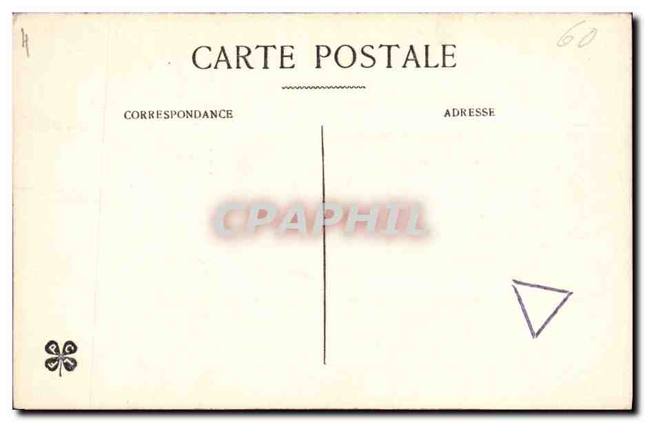 CPA Fantaisie Paysage  — Rückseite