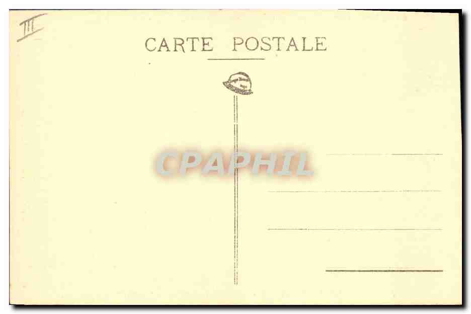 Grenoble 1925 — Exposition Internationale Houille Blanche et Tourisme — Reconstitution d'un Camping en Montagne — Edition officielle Pacalet, Photo Lyon — Achterkant