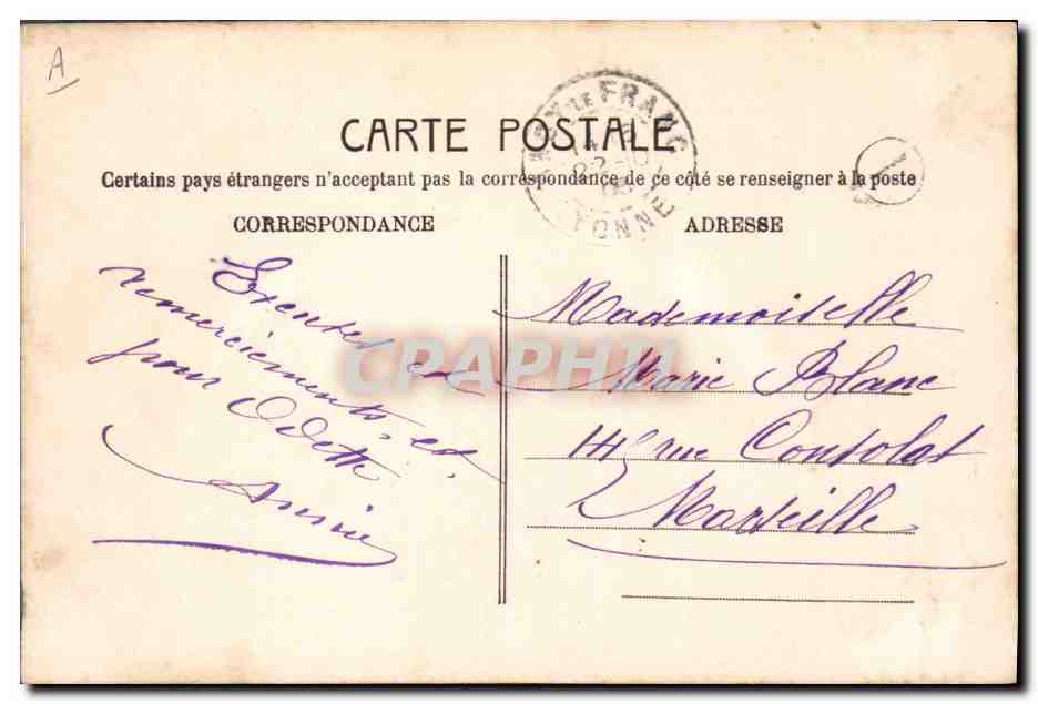 Les Couleurs Symboliques — éditeur inconnu, n° 756 — Back