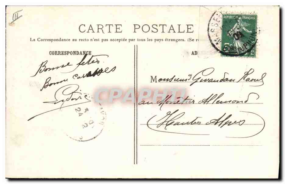 Les Mois de Naissance — Carte illustrée avec portraits et caractéristiques mensuelles — Paris, n° 889 — Back