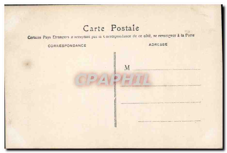 Les Mois de Naissance — M.F. Paris — n° 889 — Verso