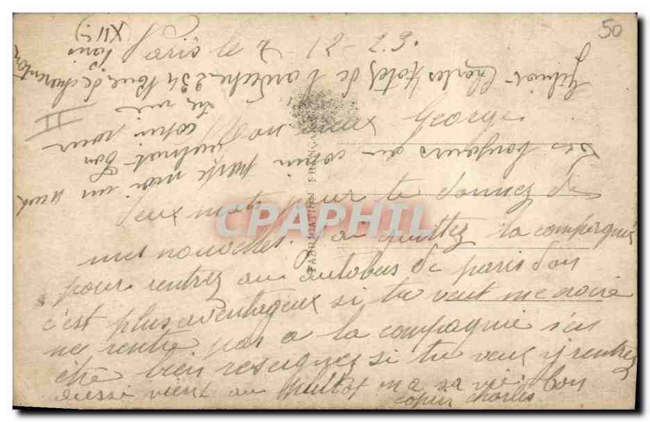 CPA Fantaisie Femme Comment on mange une banane — Rückseite