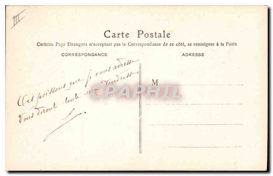 CPA Fantaisie Femme Marguerite Poissons 1er Avril Trefle  — Verso