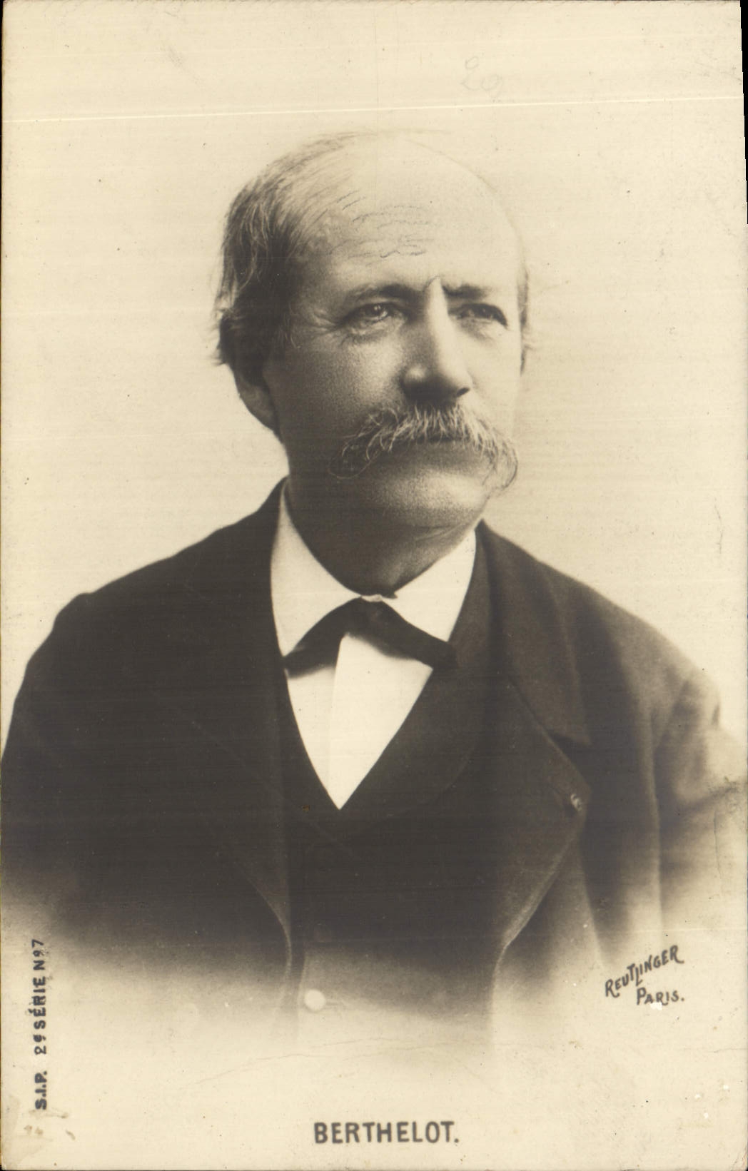 Portrait de Berthelot — S.A.P. 24 Série N°97 — Reutinger Paris - Anverso