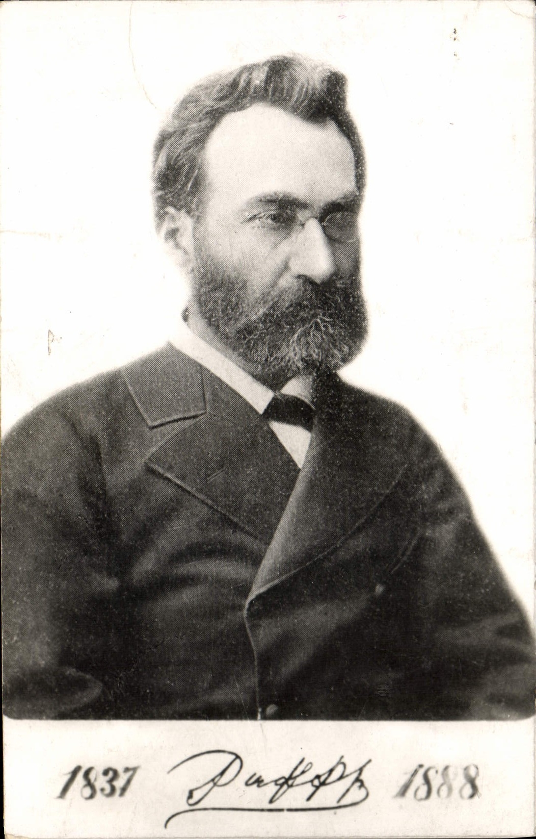 Portrait de Puffe — 1837-1888 — éditeur inconnu, n° de série non visible