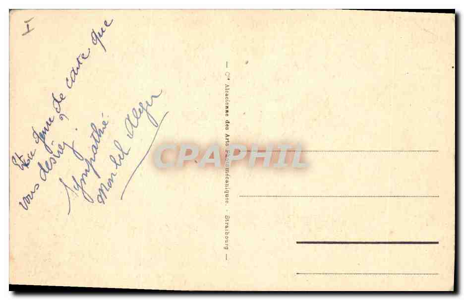 CPA Palmiers Recolte de dattes  — Rückseite