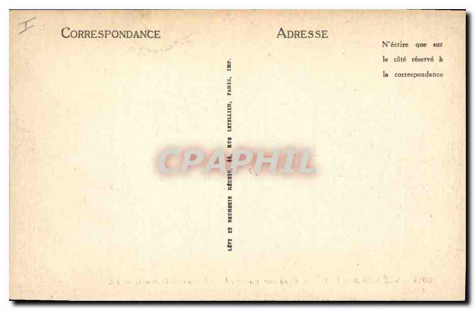 CPA Palmiers dattiers Pont sur un oued  — Rückseite