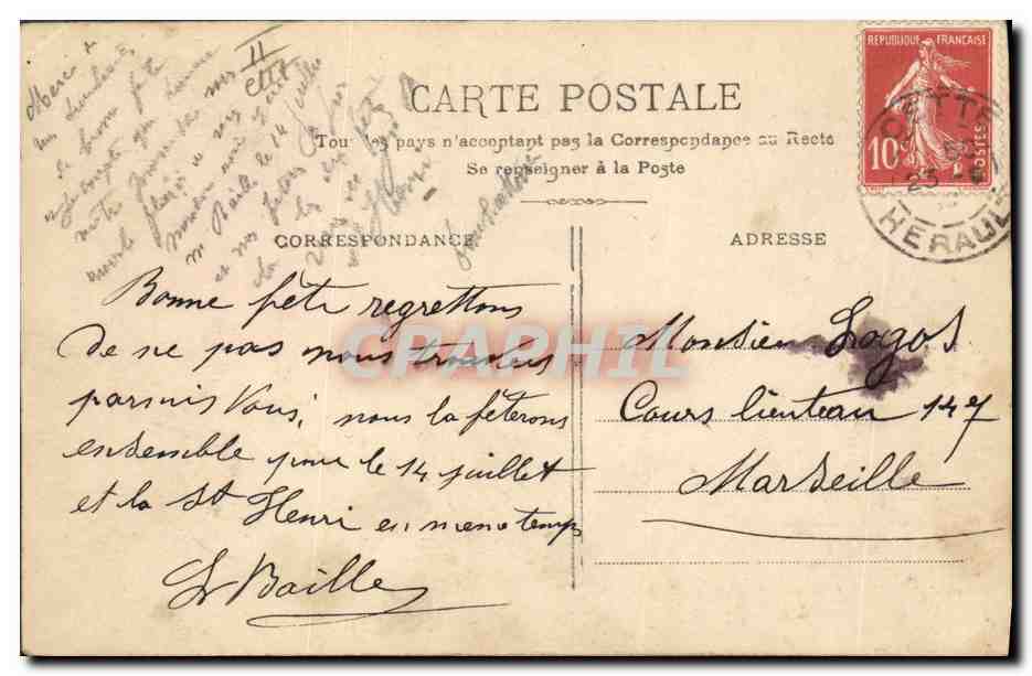 CPA Fantaisie Femme Eventail  — Rückseite