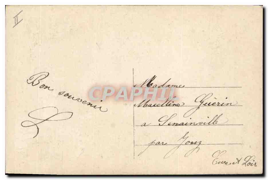CPA Fantaisie Femme Eventail  — Verso