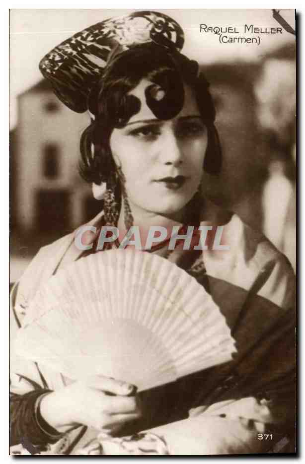 Raquel Meller (Carmen) — portrait de la star espagnole — Cinémagazine, n°371