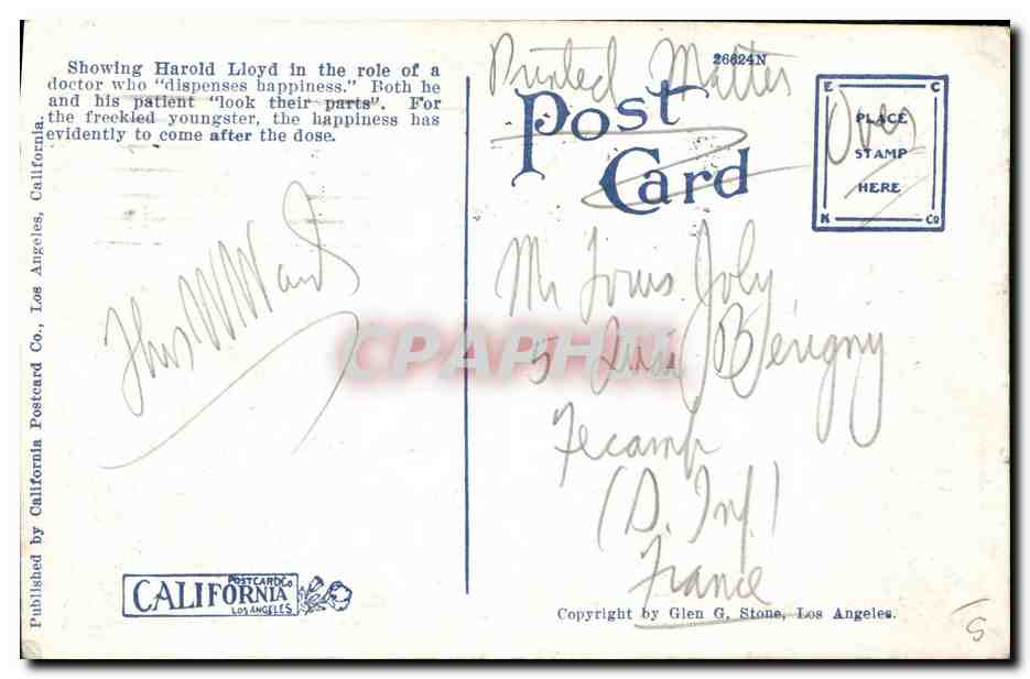 CPM Cinema Dr Harold Lloy and his patient Micky Daniela TOP  — Verso
