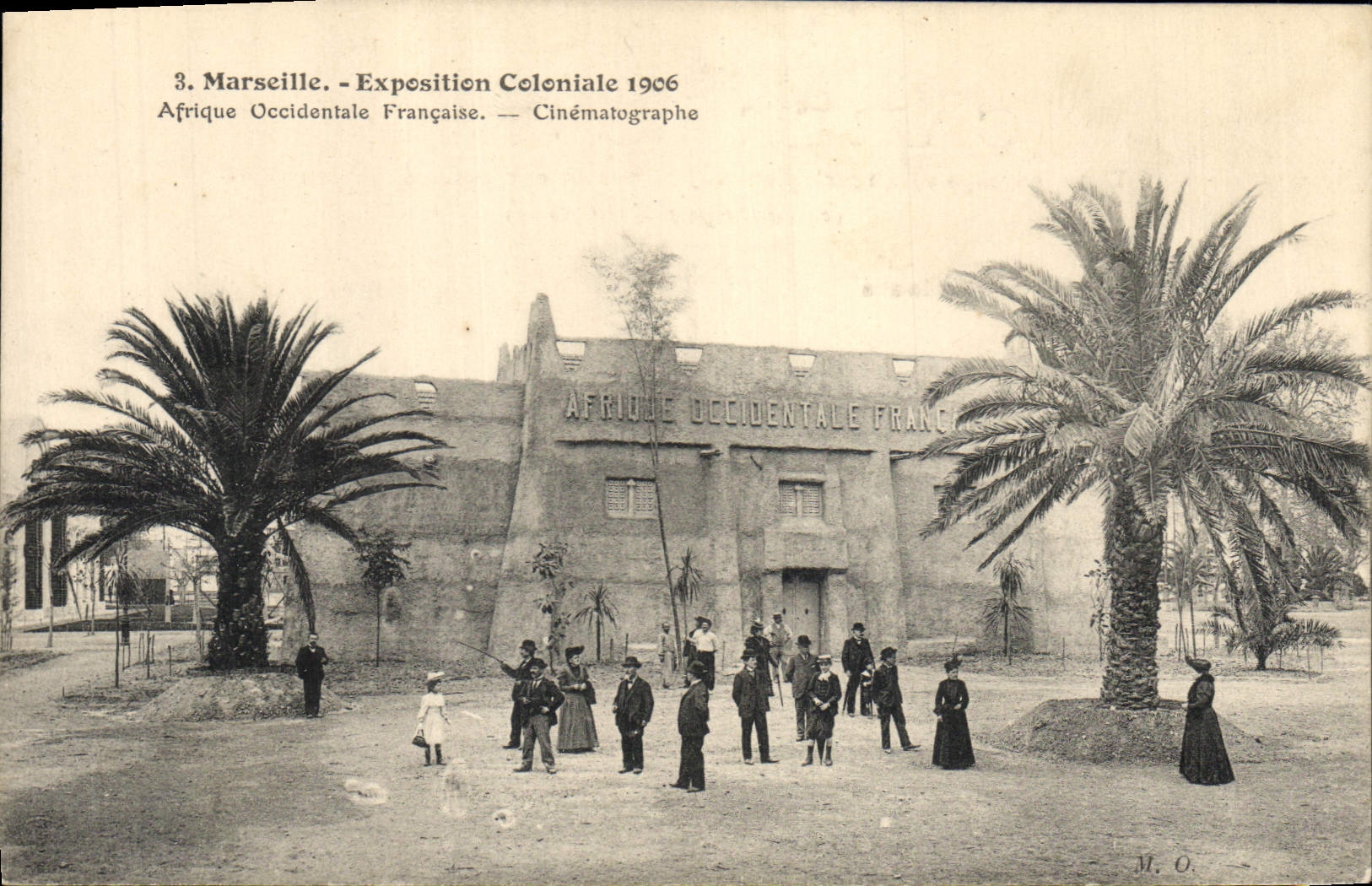 Marseille - Exposition Coloniale 1906 - Afrique Occidentale Française - Cinématographe