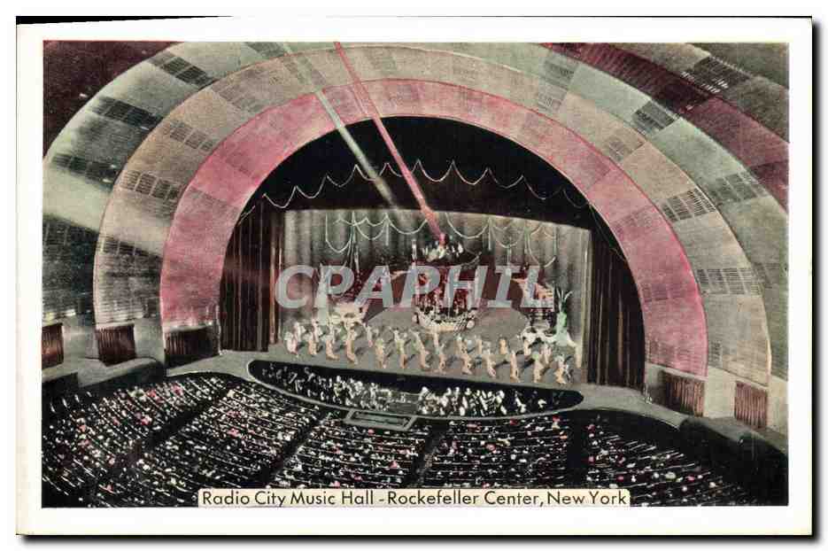 Radio City Music Hall — Rockefeller Center, New York — LUMITONE PHOTO PRINT