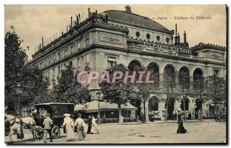 CPA Theatre du Chatelet Paris 
