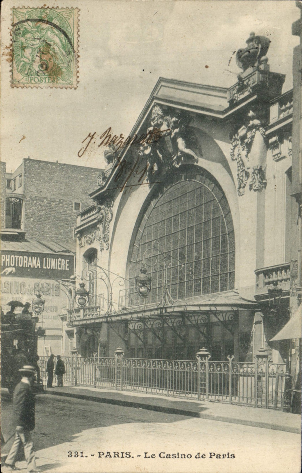 CPA Theatre Paris Le casino de Paris 