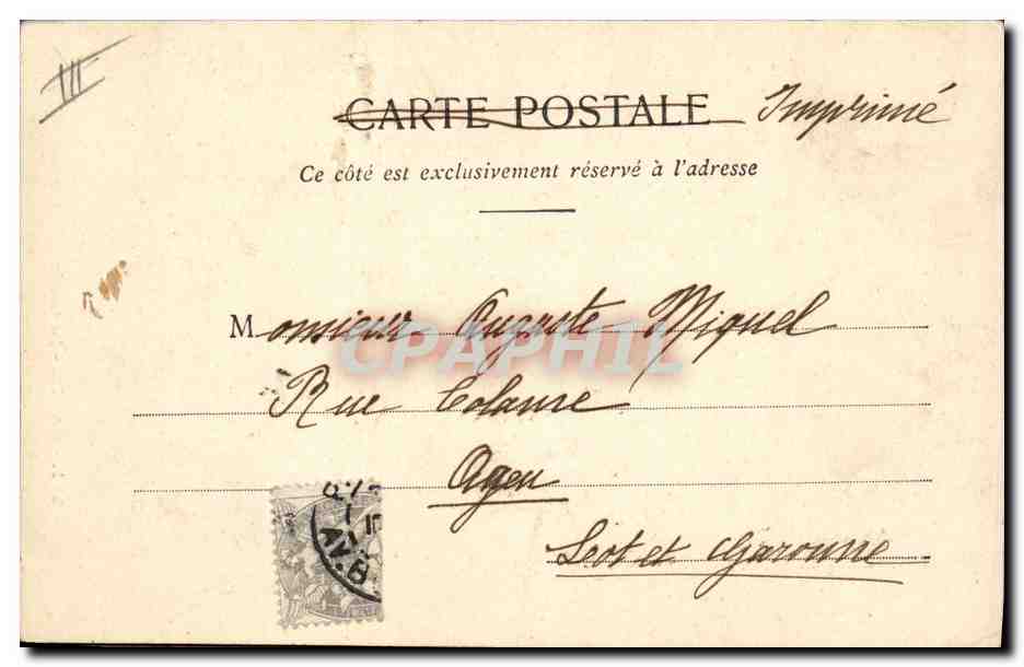 CPA Theatre Paris Le casino de Paris  — Rückseite