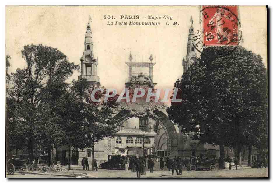 CPA Theatre Paris Magic City La porte monumentale 