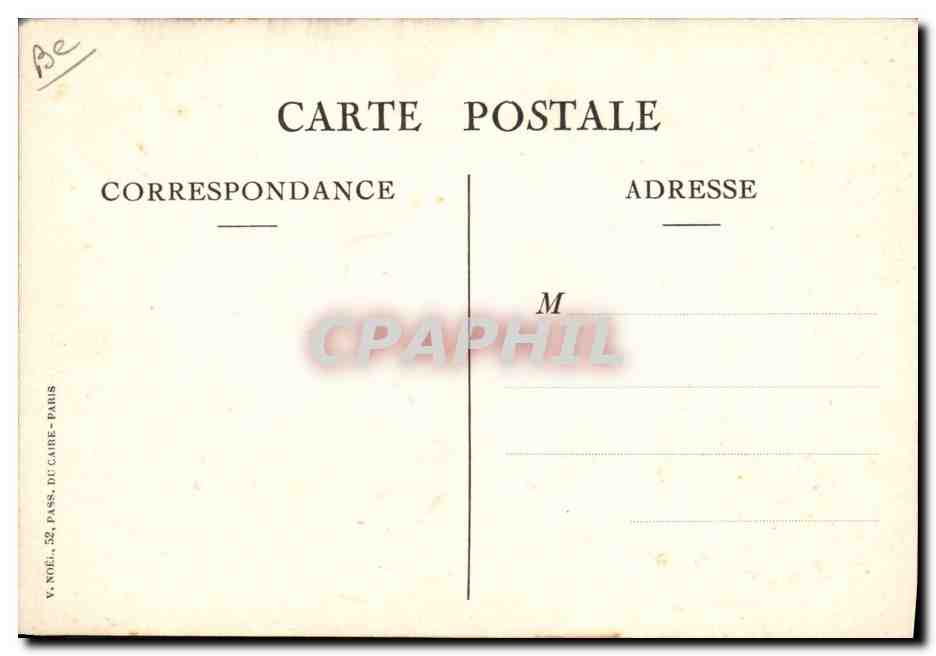 CPA Theatre La Cigogne Montparnasse Paris Dancing Attractions American Bar Soupers Danton — Verso