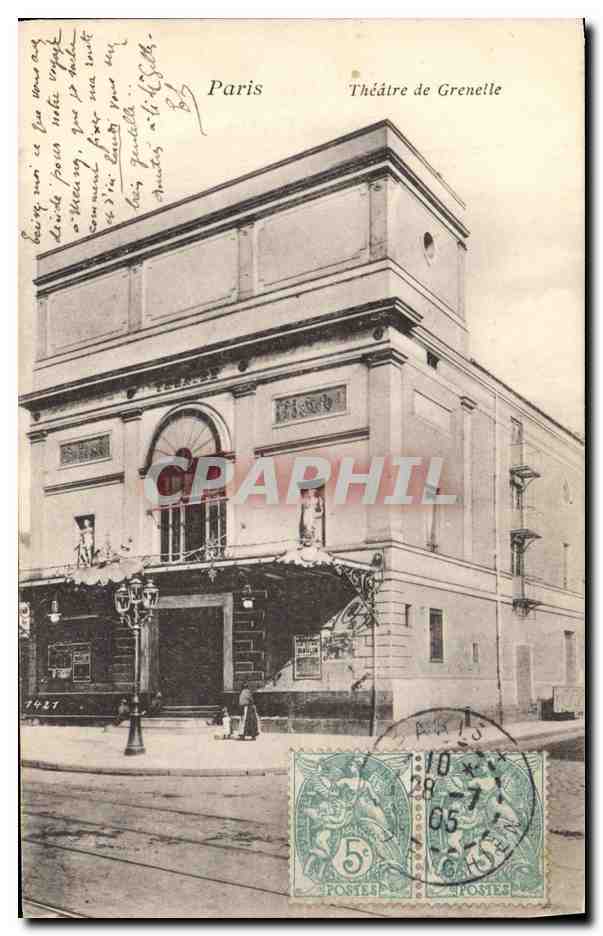 CPA Theatre de Frenelle Paris 