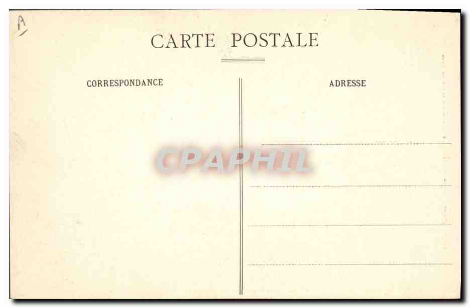 CPA Folklore Fille de Baud Le grand costume de fete — Verso