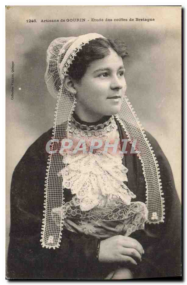 CPA Folklore Artisanne de Gourin