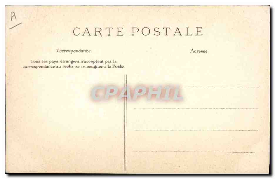 CPA Folklore Pont L'Abbe Fiances — Verso
