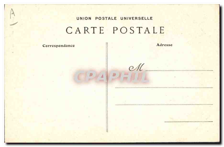 CPA Folklore Jeune Roscovite — Verso