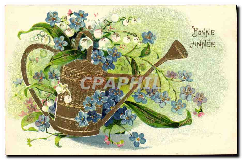 CPA Fantaisie Fleurs 