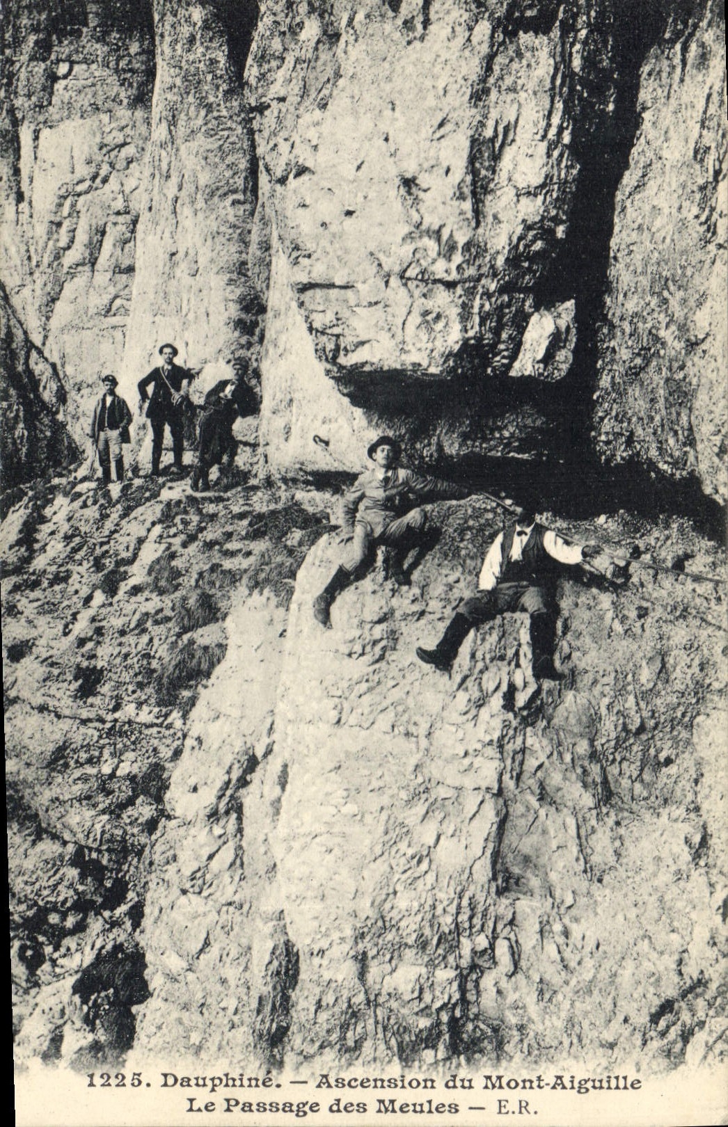 Dauphiné — Ascension du Mont-Aiguille — E.R. — n° 1225