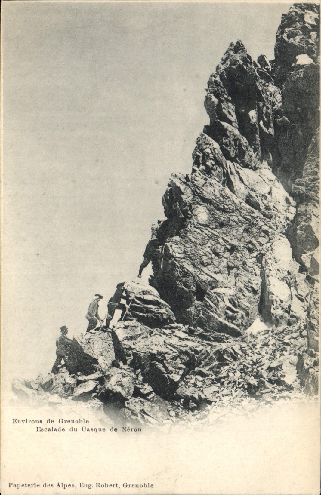 CPA Alpinisme Environs de Grenoble Escalade du casque de Neron 
