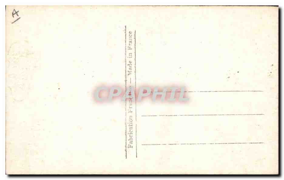 CPA Fantaisie Langage des Fleurs  — Verso
