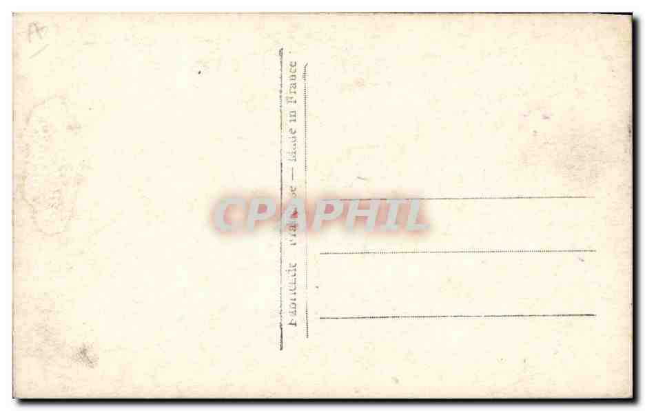 CPA Fantaisie Langage des Fleurs  — Verso
