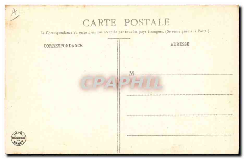 CPA Fantaisie Langage des Fleurs Chrysantheme Femme  — Verso