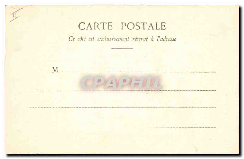 Glycine — Langage des Fleurs — Phototype A. Berberet & Cie, Nancy — Verso