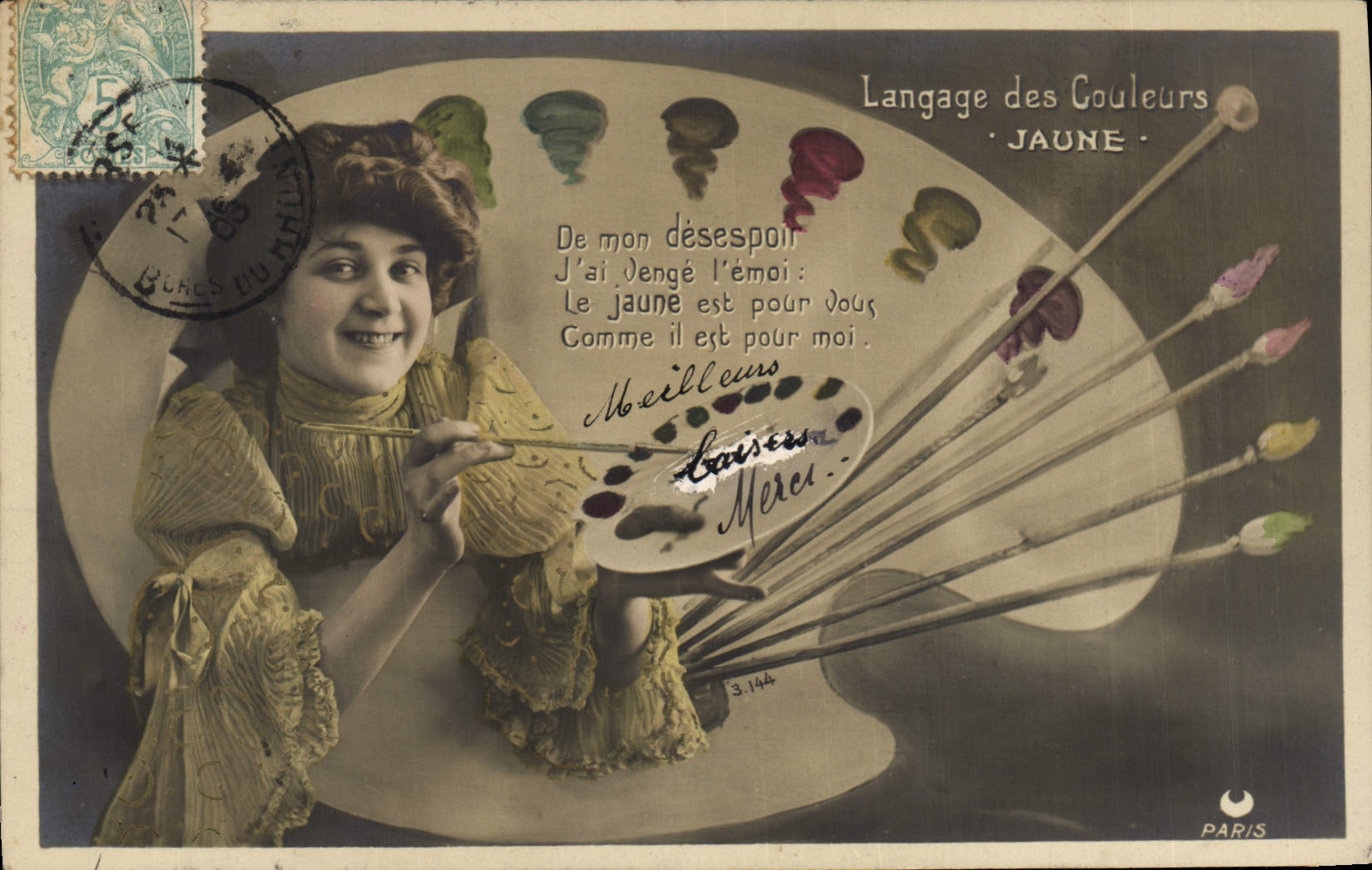 Langage des Couleurs — JAUNE — Paris
