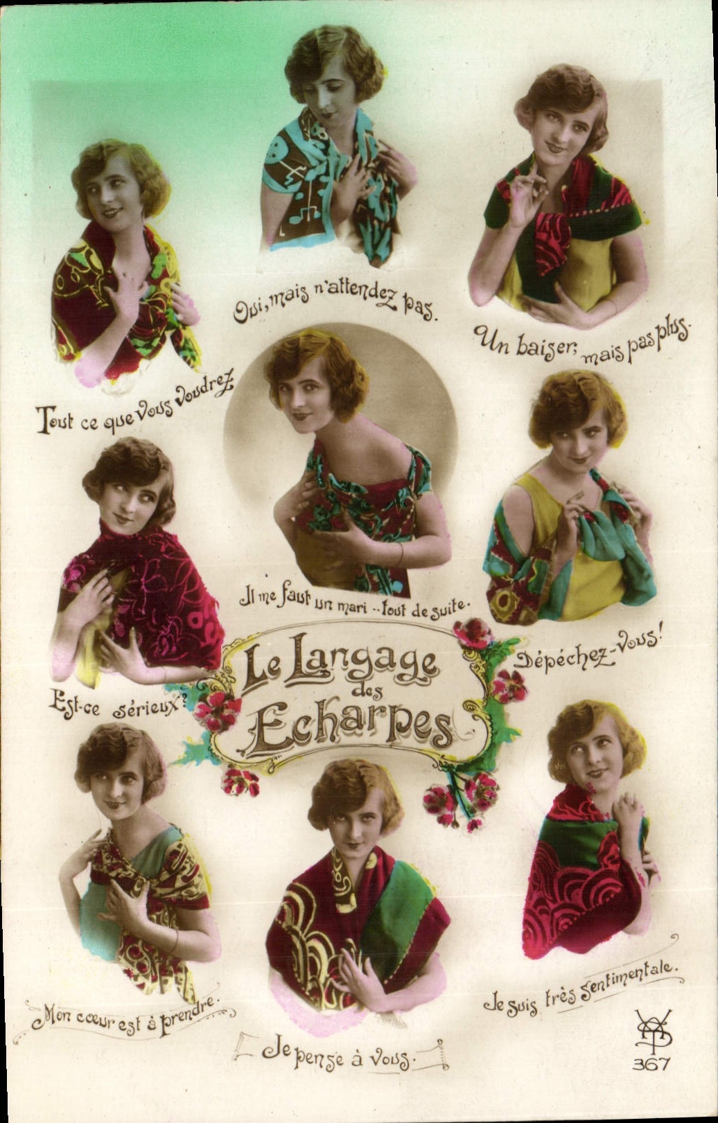 Le Langage des Écharpes — 367 — YS