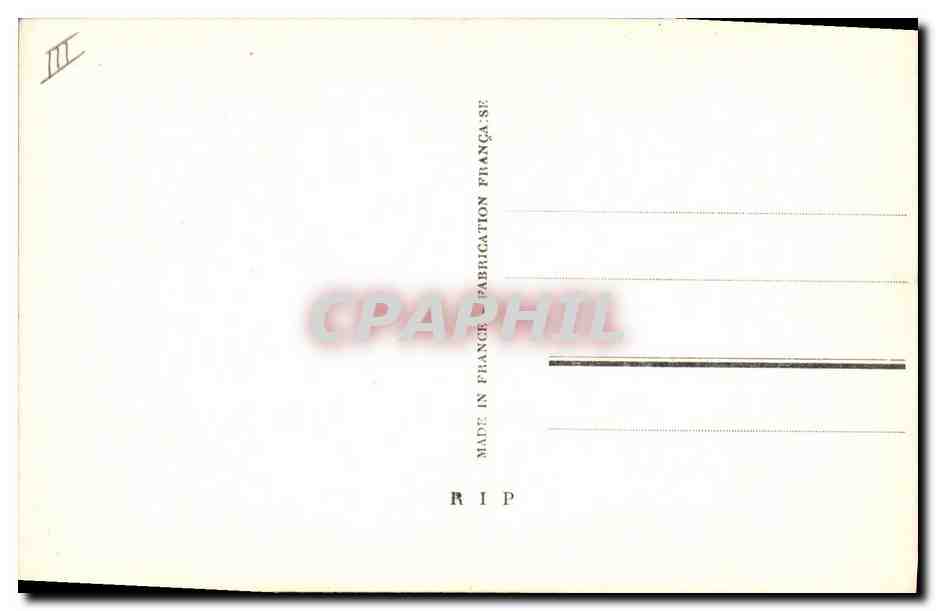 CPA Fantaisie Langage des Fleurs  — Verso