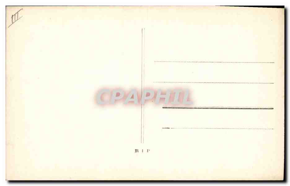 CPA Fantaisie Langage des Fleurs  — Verso