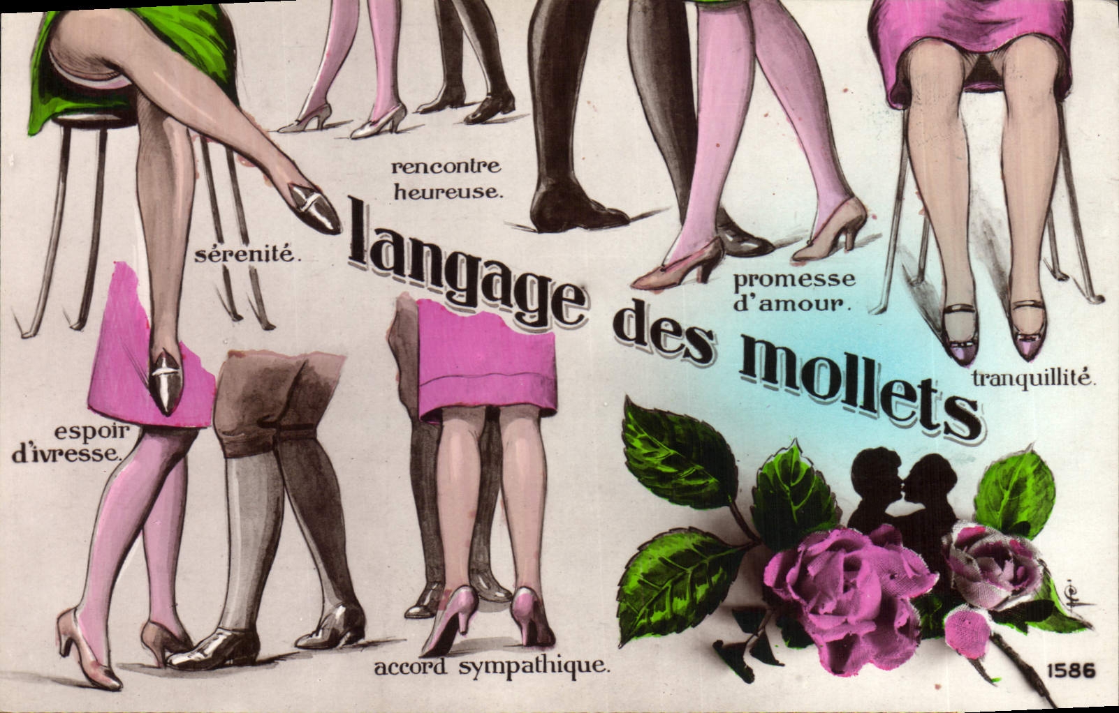 Langage des mollets — édition illustrée — n° 1586