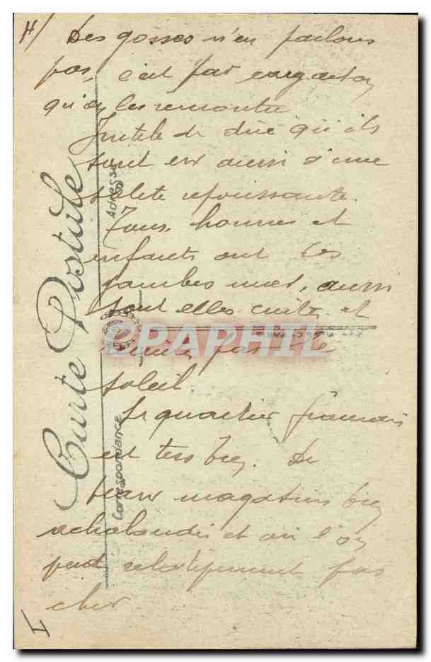 CPA Palmiers dattiers Paysage du Sud Palmier  — Rückseite