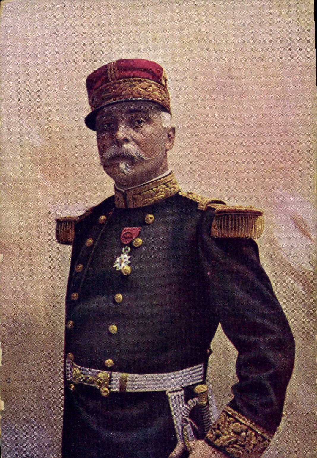 Général français en uniforme — portrait — éditeur LA CONFIANCE