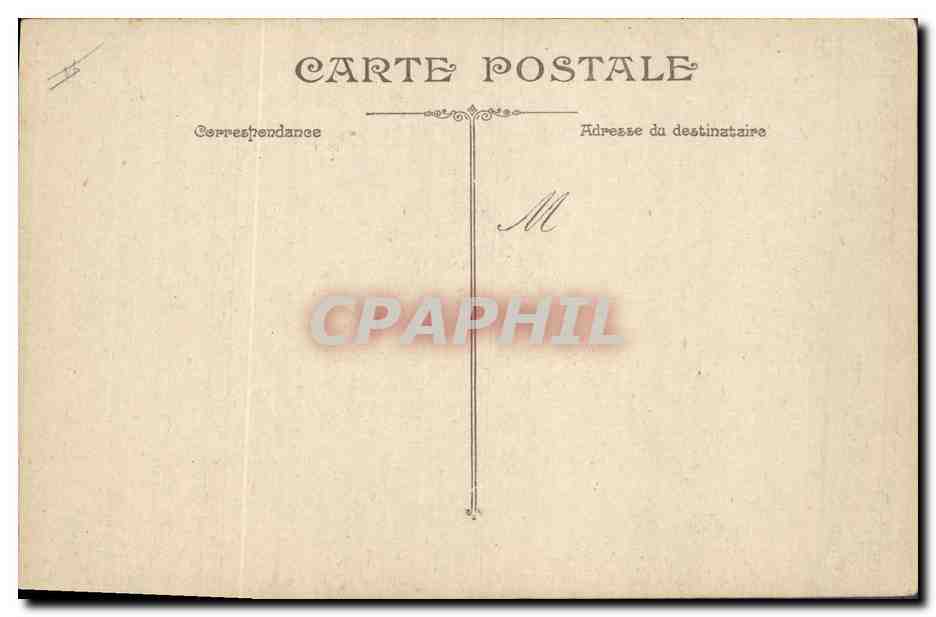 Officier militaire — portrait en uniforme — Photo Henri Manguel, Sarraïl — Verso
