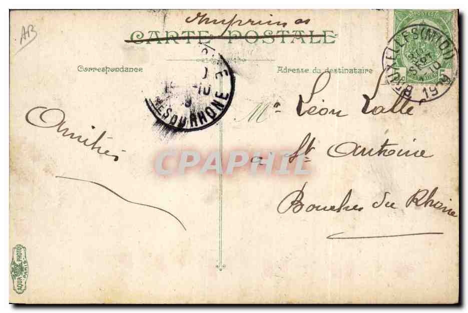 CPA Militaria Infanterie La releve de la garde  — Rückseite
