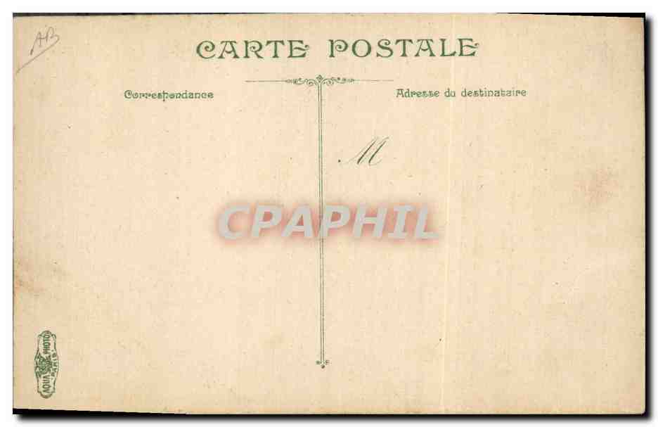 CPA Militaria Infanterie Sortie d'un permissionnaire  — Rückseite