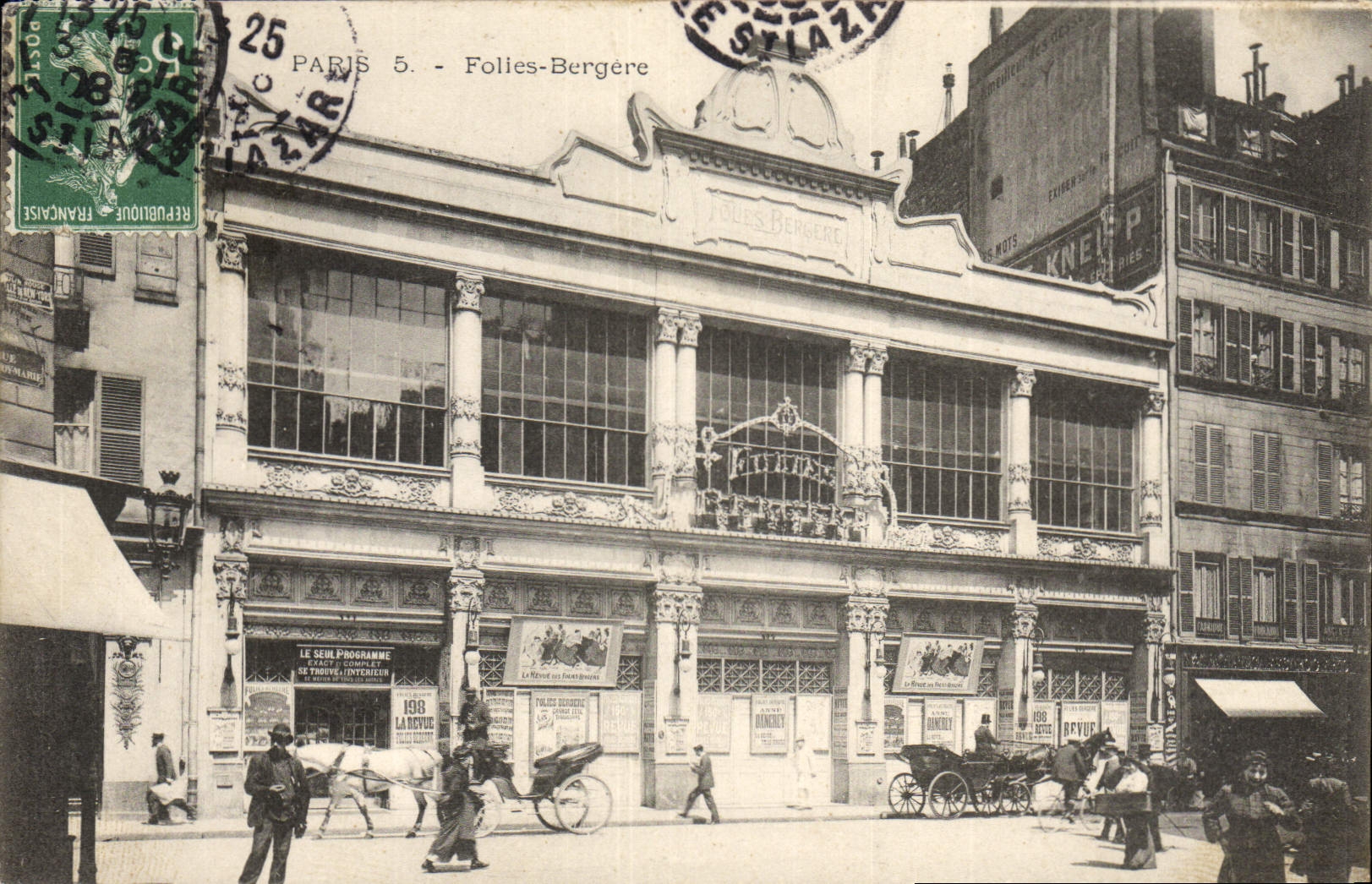 CPA Theatre Paris Folies Bergeres 